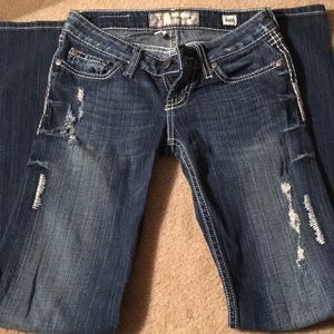 Bke Madison-buckle jeans